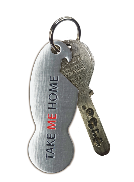 KeyRefinder® TAKE ME HOME with bottle opener